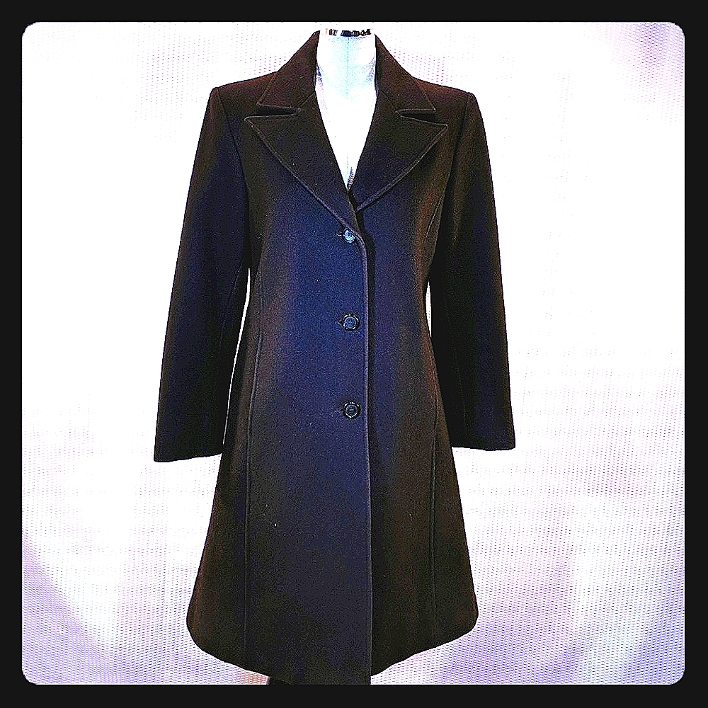 Mario Depinto wool trench coat brown S